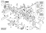 Bosch 0 600 836 742 AKE 35-19 Chain Saw 230 V / GB Spare Parts AKE35-19